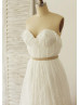 Strapless Sweetheart Full Lace Wedding Dress